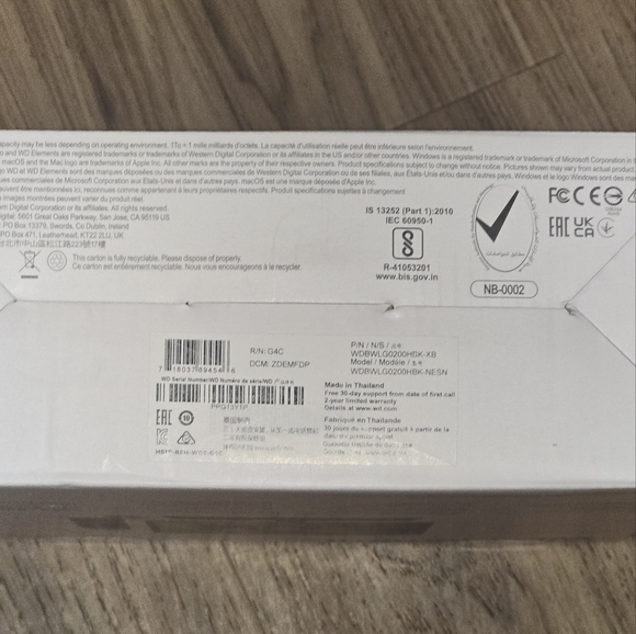 WD Elements Black Desktop HDD - 20TB - Picture 5 of 6